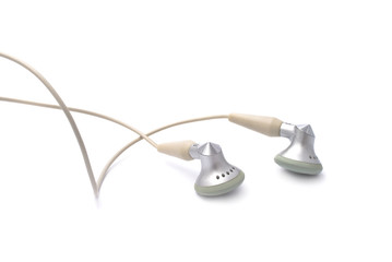 earphone isolated on white background