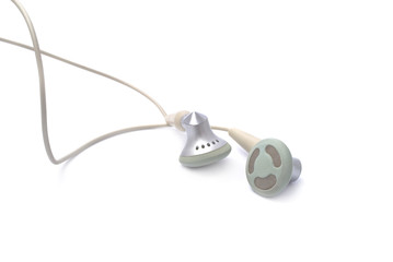 earphone isolated on white background