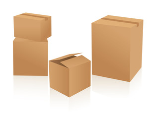 cardboard box