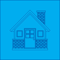 brick house blueprint
