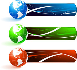 Planets with Banners