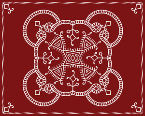 Folk, tribal Designs, Motif, wall painting