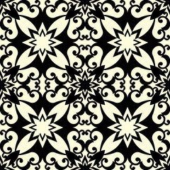 ornate seamless pattern, vector illustration