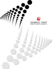 background composition Halftone