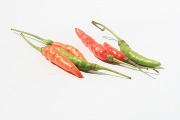 Chili peppers, Thailand.