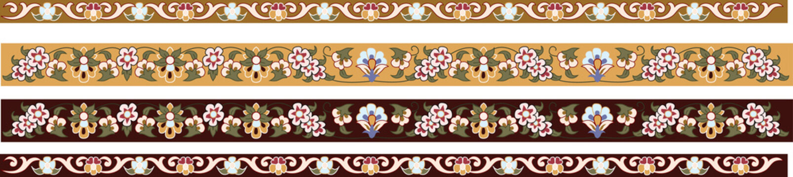 Border for Turkish carpet