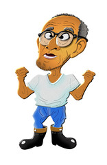 元気なおじいさん02