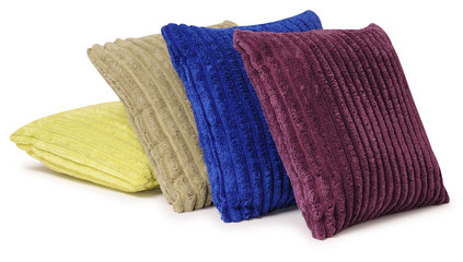 Pillows in a row. Isolated