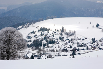Fototapeta na wymiar Schwarzwald, Winter