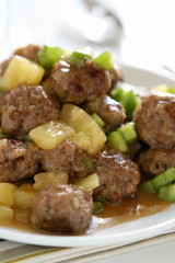 Pineapple Meatballs
