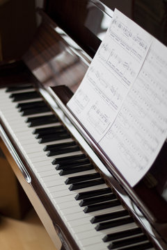Piano claviature