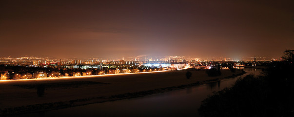 Blick auf Dresden