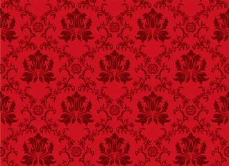 damask seamless pattern