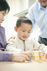 Young Boy Playing