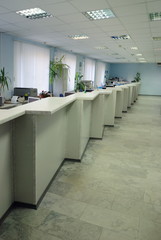 bank office