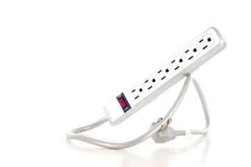 Power Strip - Isolated over a White Background