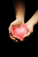 Fototapeta premium Ice heart