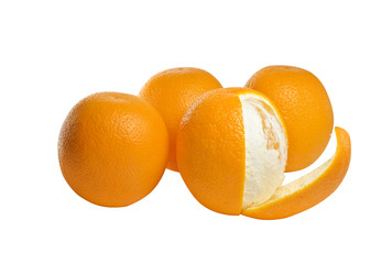 Isolated Oranges
