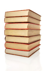 pile of books