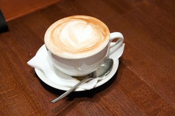 Cup of capuccino