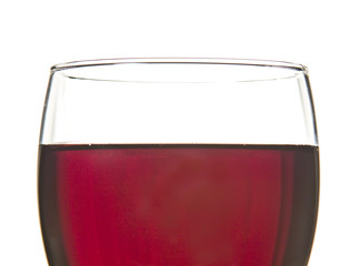 glass of red wine
