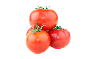 red colour and tomatoes