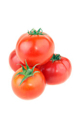 red colour and tomatoes