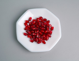 Pomegranate grains