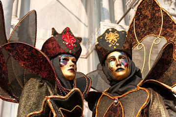 Naklejka premium Venice Mask, Carnival.