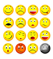 Fototapeta premium smileys