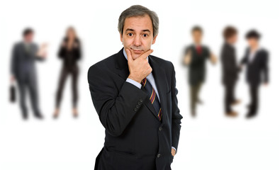 Fototapeta premium pensive