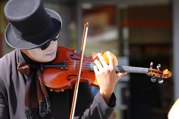 Straßenmusikant
