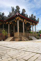 Naklejka premium Khoo Kongsi, Penang, Malaysia..
