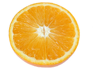 orange isolated on white