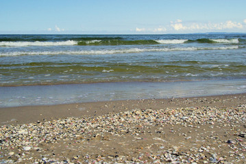 Fototapeta na wymiar Ostsee Strand - Baltic Sea beach 27