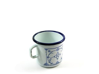 Tasse emailliert