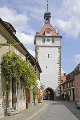 Fototapeta premium Stadtturm in Prichsenstadt