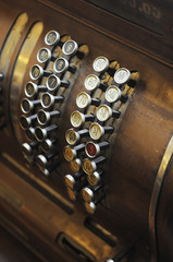 Antique cash register