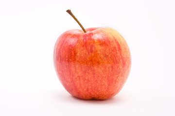 Golden red apple