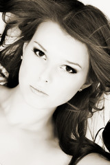 Fototapeta premium portrait of beautiful woman