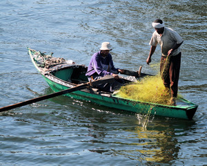 Fisherman on the River Nile