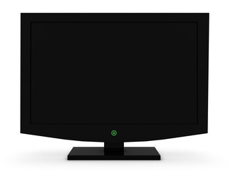 Black TV LCD