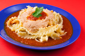 Pasta Manfredi with Ricotta Cheese