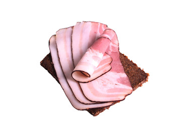 Pumpernickel and bacon