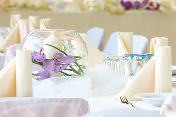 festliche Tischdekoration