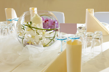 festliche Tischdekoration