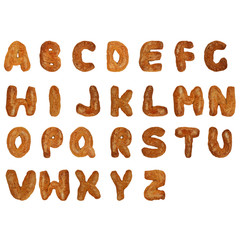 British alphabet letters