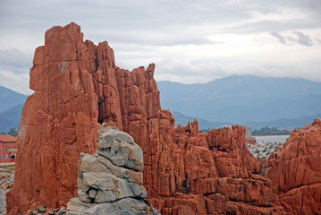 Fototapeta premium Red Rocks Arbatax, Sardinia
