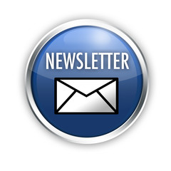 Newsletter Blau Button