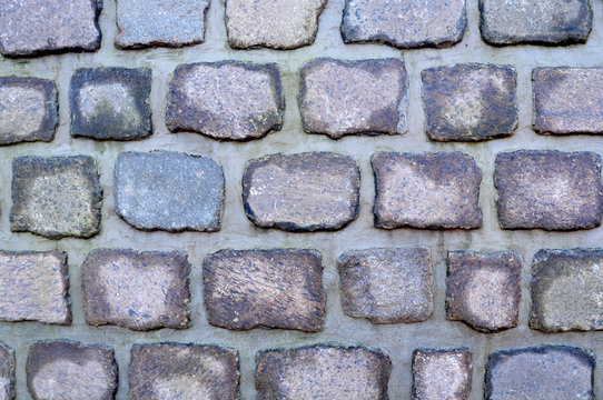 Granitsteinmauer
